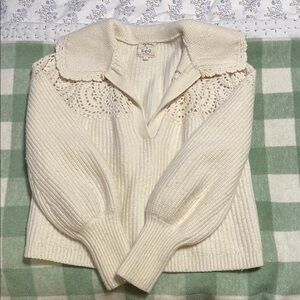 Sezane Gareth Jumper - Sézane X Sea Ny Écru. - Size S